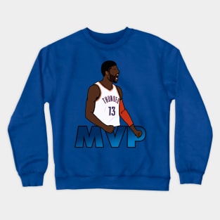 Paul George MVP - NBA Oklahoma City Thunder Crewneck Sweatshirt